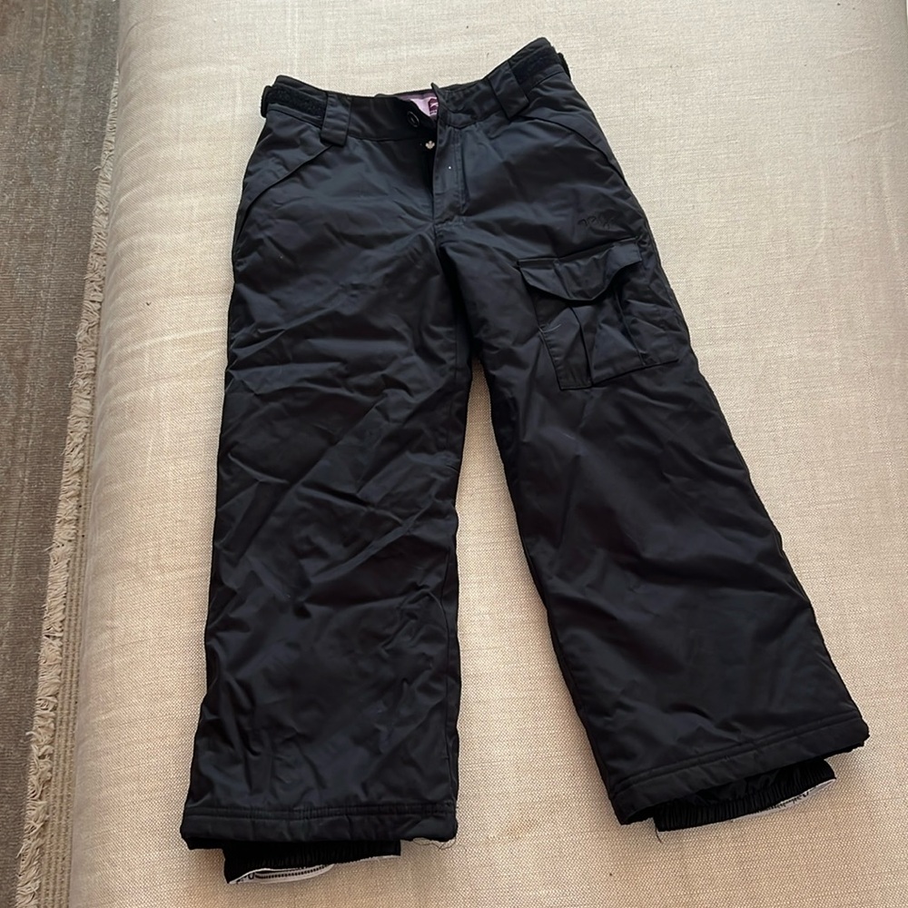 Kids Orage Black snow pants